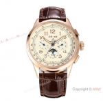 Swiss Replica Breitling Premier Heritage Datora GF B25 Milk Yellow Dial Watch